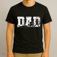 Triathlon Dad Swim Bike Run Father's Day T-Shirt thumb 3