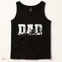 Triathlon Dad Swim Bike Run Father's Day Tank Top thumb 2
