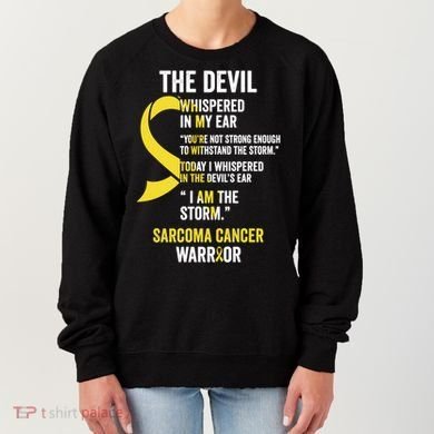 The Devilgift Sarcoma Cancer Awareness Item Great Gift Women's Sweatshirt
