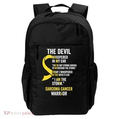 The Devilgift Sarcoma Cancer Awareness Item Great Gift Backpack