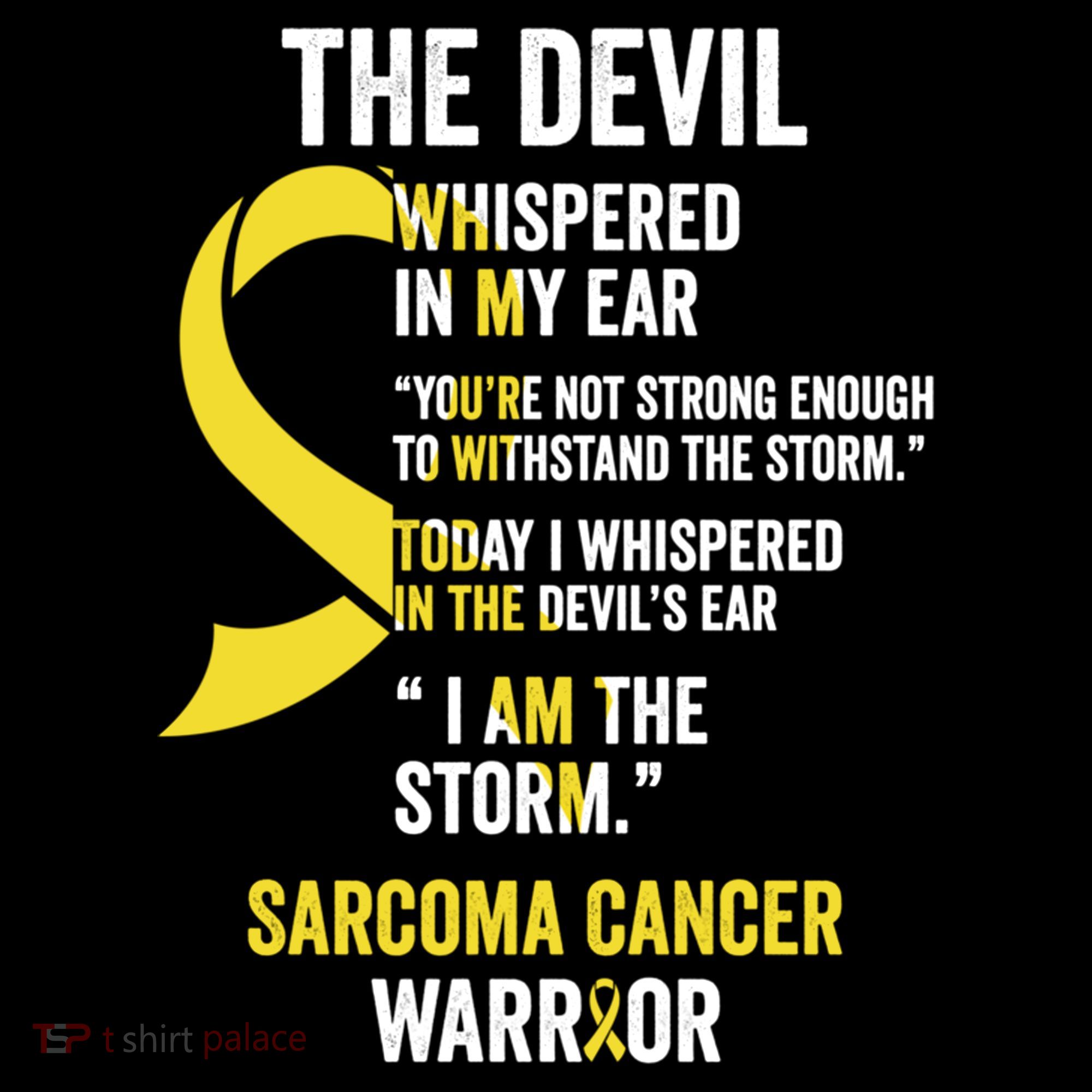 The Devilgift Sarcoma Cancer Awareness Item Great Gift Bucket Hat