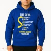 The Devilgift Sarcoma Cancer Awareness Item Great Gift Hoodie thumb 2