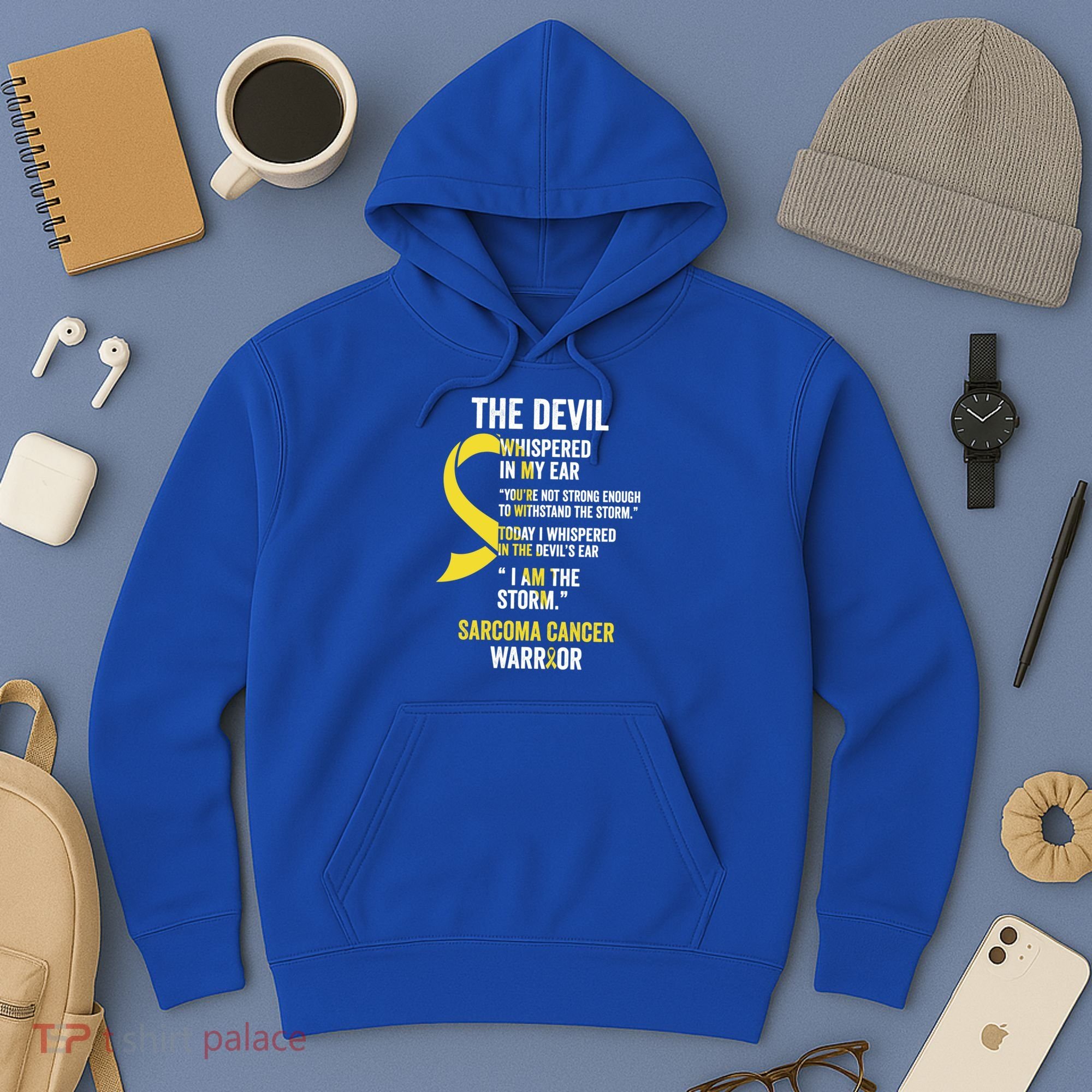 The Devilgift Sarcoma Cancer Awareness Item Great Gift Hoodie