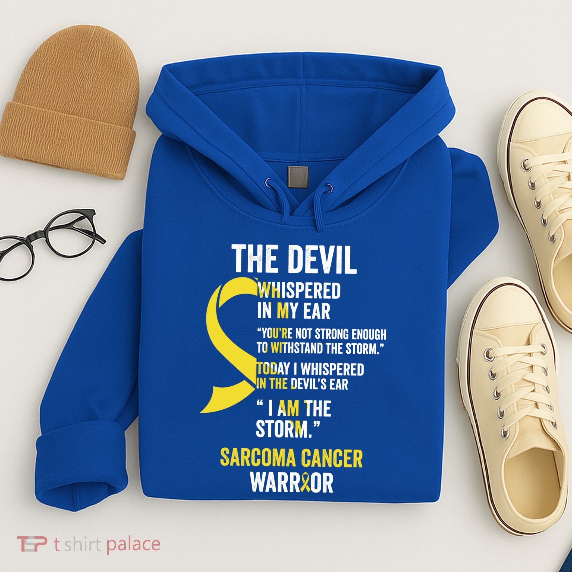 The Devilgift Sarcoma Cancer Awareness Item Great Gift Hoodie