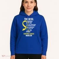 The Devilgift Sarcoma Cancer Awareness Item Great Gift Hoodie thumb 5