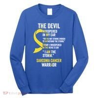 The Devilgift Sarcoma Cancer Awareness Item Great Gift Long Sleeve Shirt thumb 0