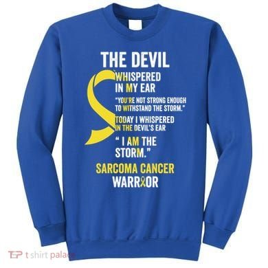 The Devilgift Sarcoma Cancer Awareness Item Great Gift Sweatshirt