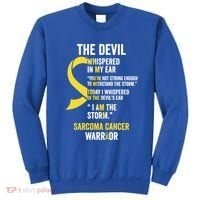 The Devilgift Sarcoma Cancer Awareness Item Great Gift Sweatshirt thumb 0