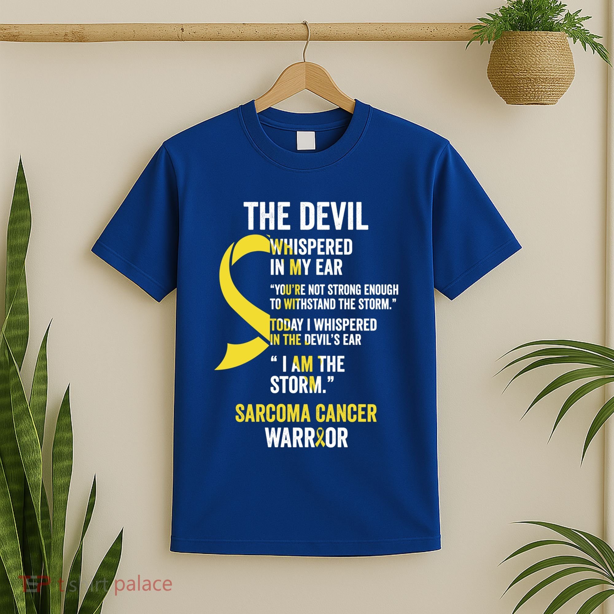 The Devilgift Sarcoma Cancer Awareness Item Great Gift T-Shirt