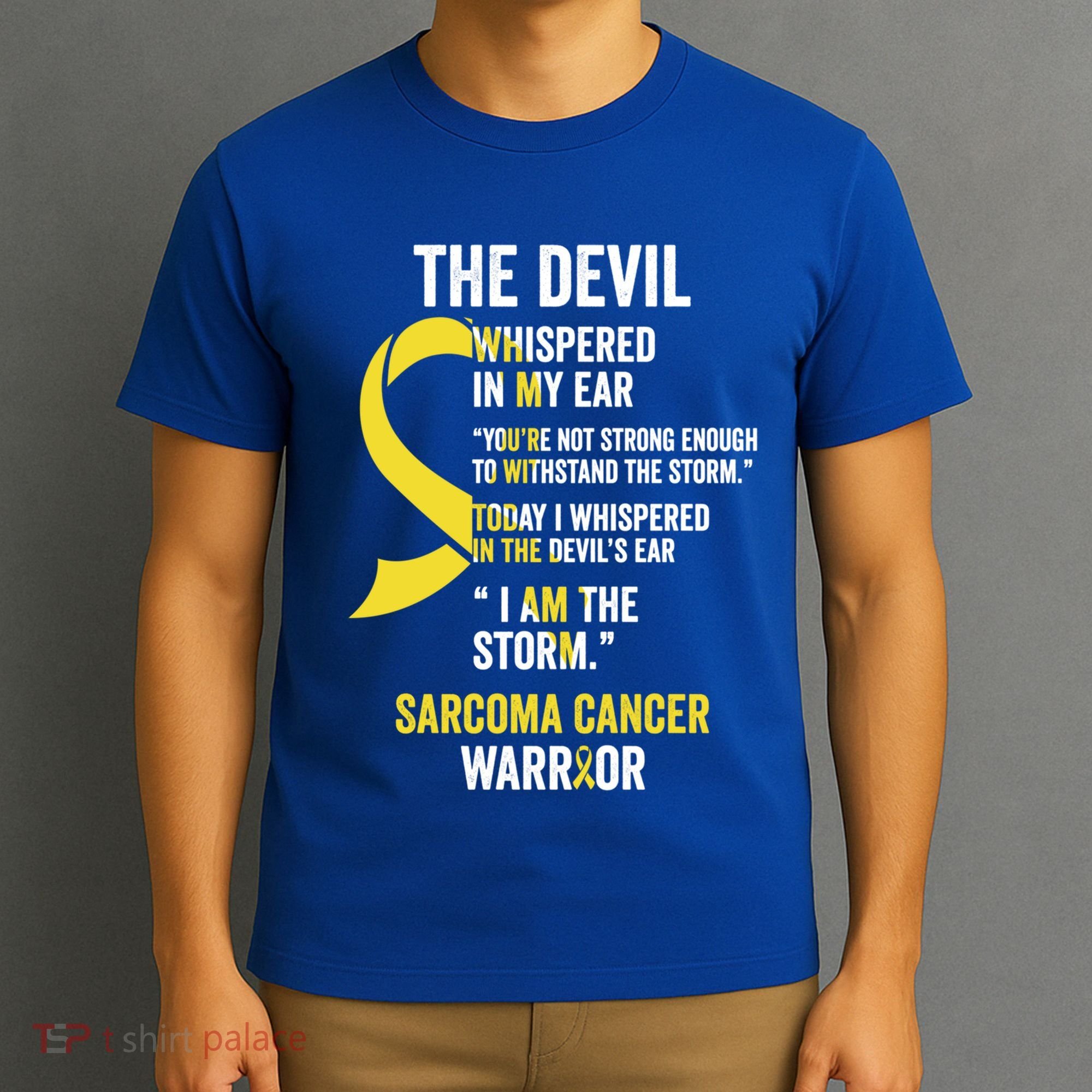 The Devilgift Sarcoma Cancer Awareness Item Great Gift T-Shirt