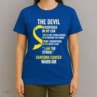 The Devilgift Sarcoma Cancer Awareness Item Great Gift T-Shirt thumb 4