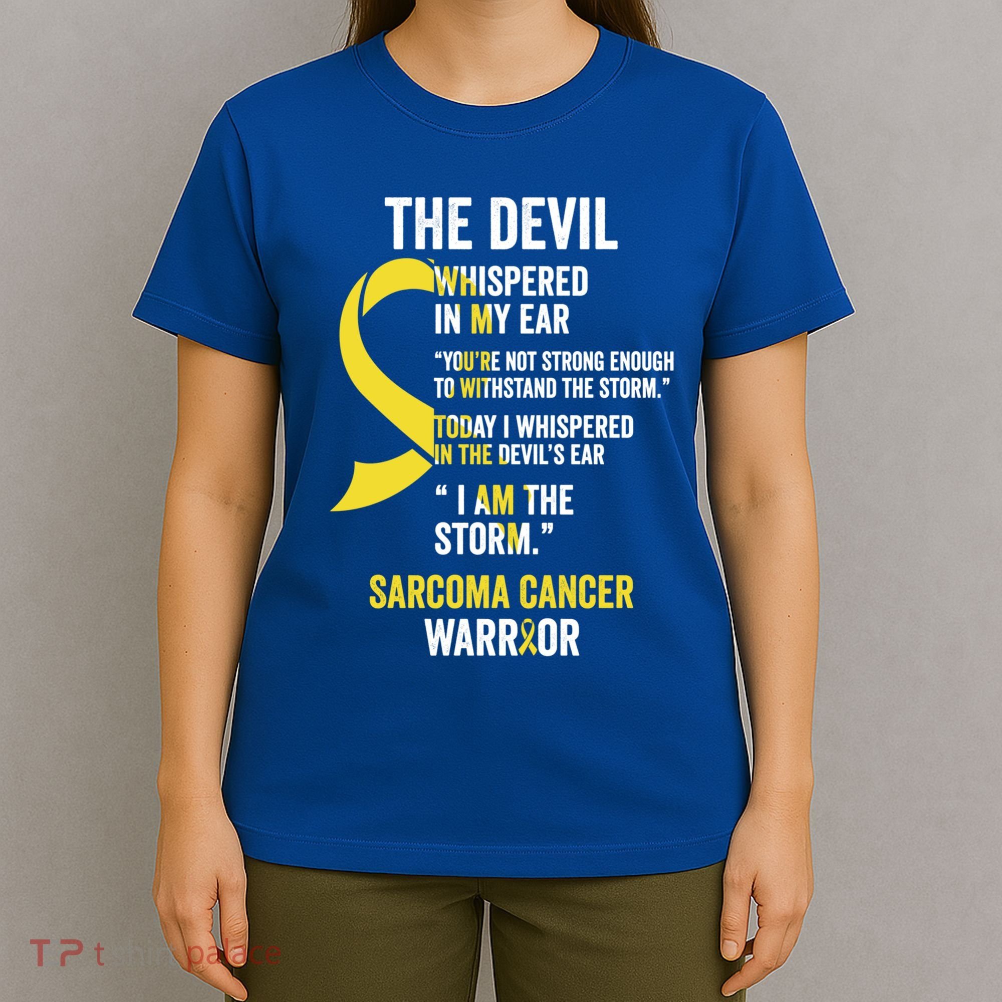 The Devilgift Sarcoma Cancer Awareness Item Great Gift T-Shirt
