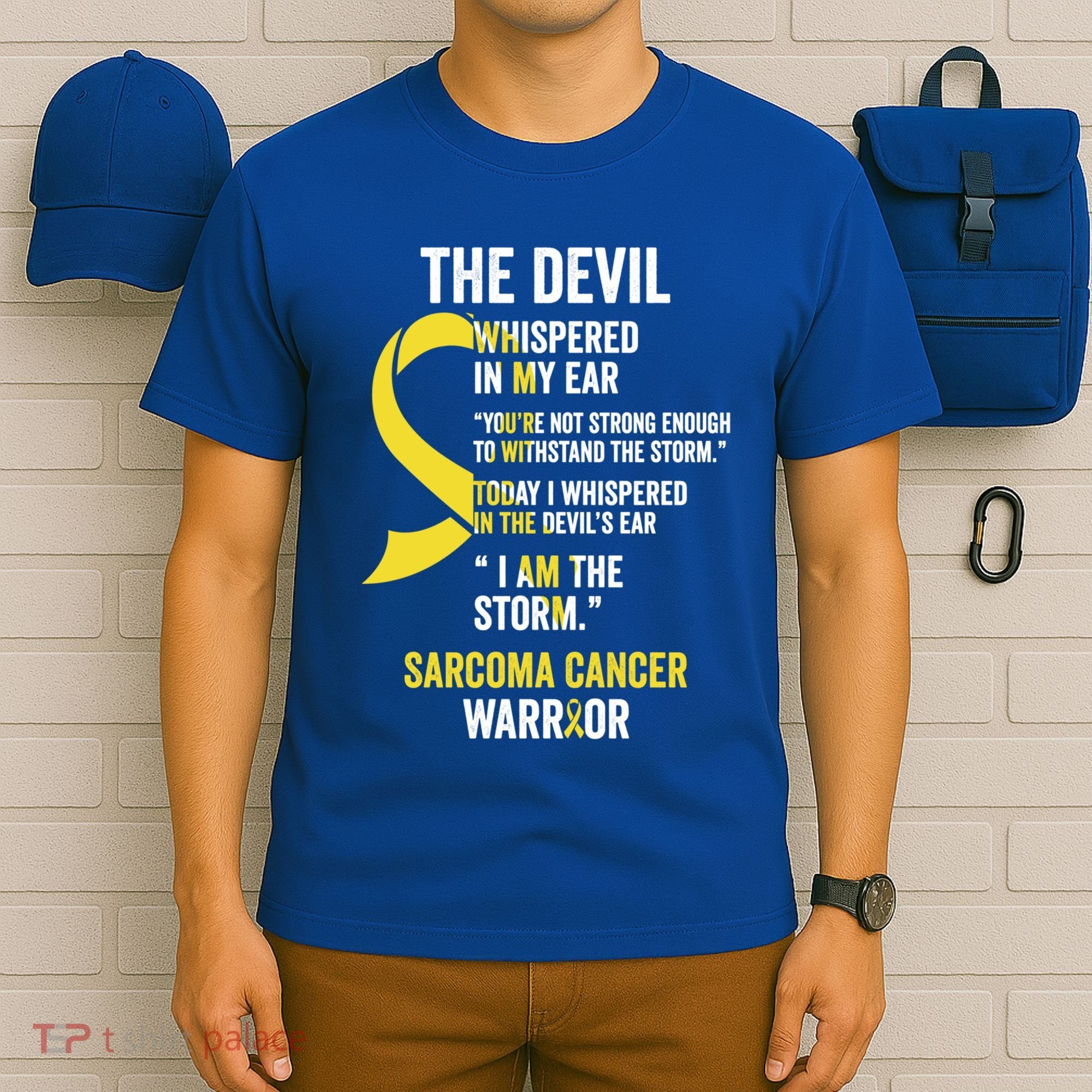The Devilgift Sarcoma Cancer Awareness Item Great Gift T-Shirt