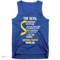 The Devilgift Sarcoma Cancer Awareness Item Great Gift Tank Top thumb 0