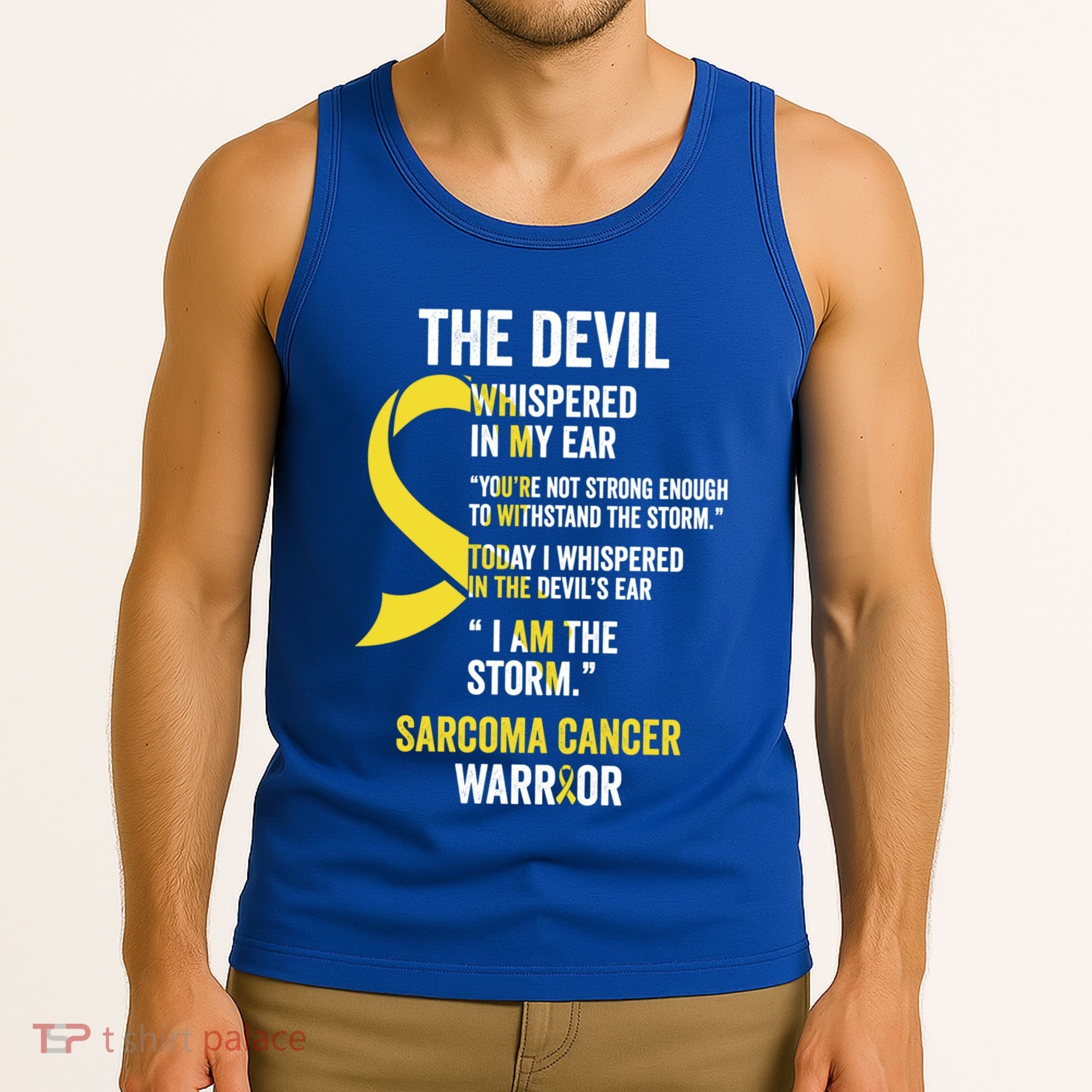 The Devilgift Sarcoma Cancer Awareness Item Great Gift Tank Top