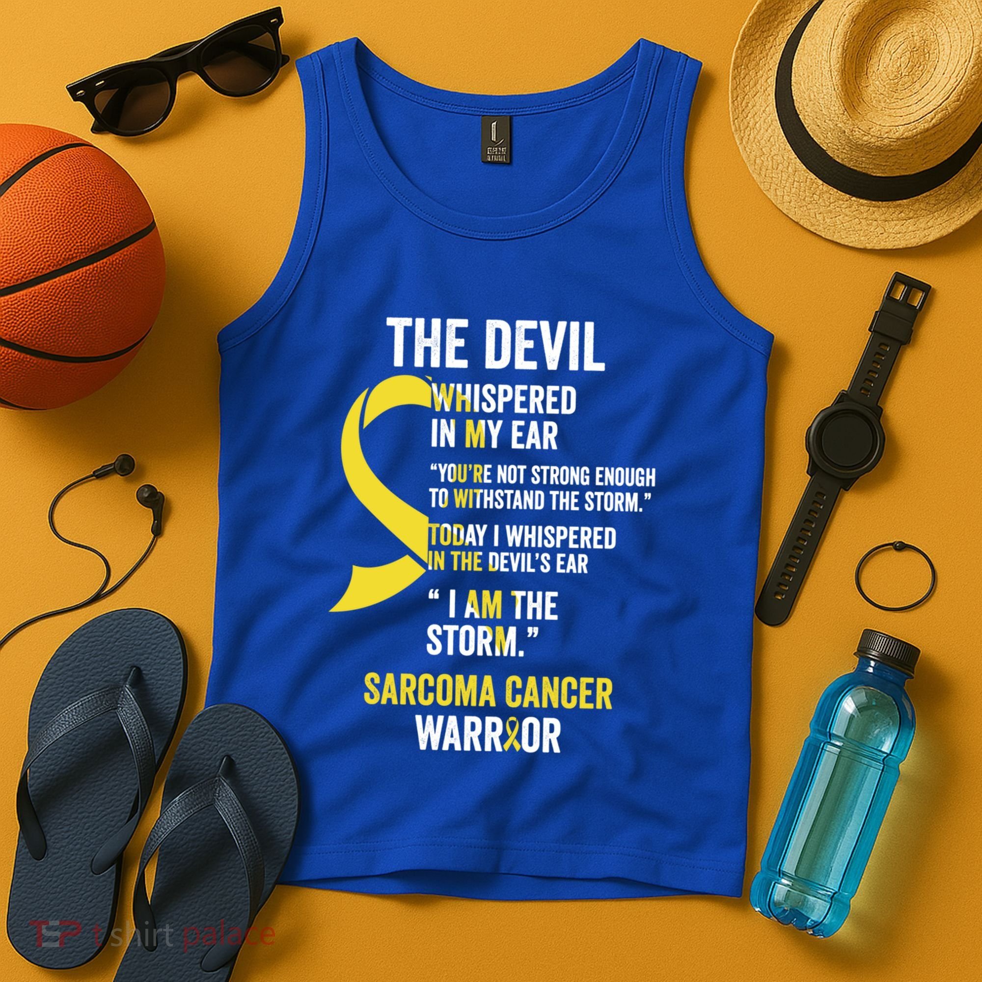 The Devilgift Sarcoma Cancer Awareness Item Great Gift Tank Top
