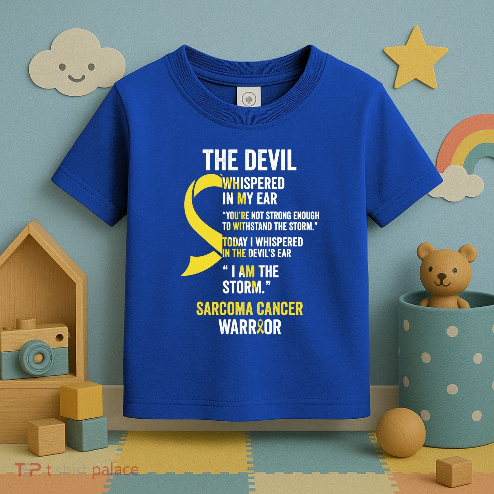 The Devilgift Sarcoma Cancer Awareness Item Great Gift Toddler T-Shirt