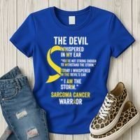 The Devilgift Sarcoma Cancer Awareness Item Great Gift Women's T-Shirt thumb 3