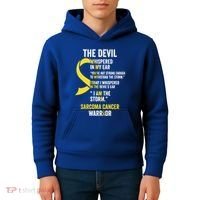 The Devilgift Sarcoma Cancer Awareness Item Great Gift Kids Hoodie thumb 4