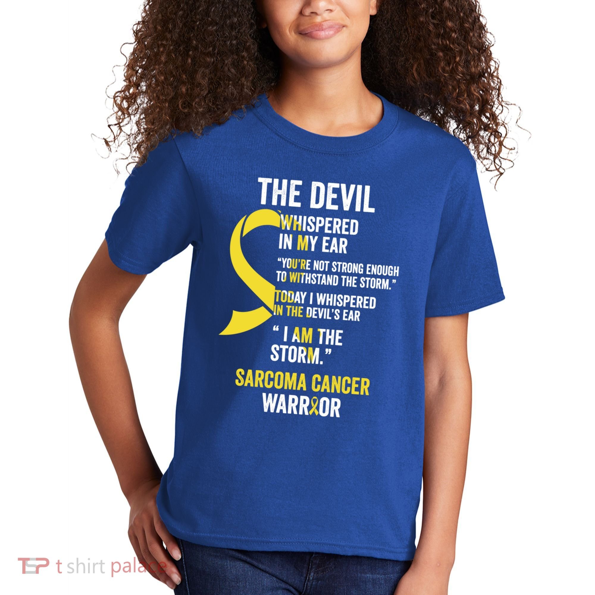 The Devilgift Sarcoma Cancer Awareness Item Great Gift Kids T-Shirt