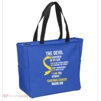 The Devilgift Sarcoma Cancer Awareness Item Great Gift Tote Bag thumb 2
