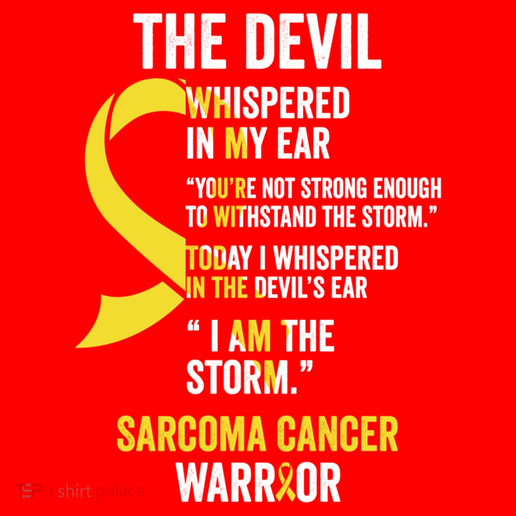 The Devilgift Sarcoma Cancer Awareness Item Great Gift Santa Hat