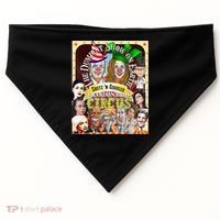 The Dumbest Show On Earth Circus Anti Democratic  USA-Made Doggie Bandana thumb 0
