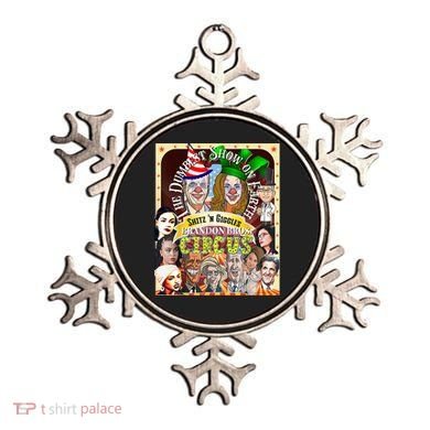 The Dumbest Show On Earth Circus Anti Democratic  Ornament