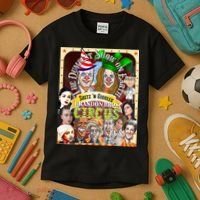 The Dumbest Show On Earth Circus Anti Democratic  Kids T-Shirt thumb 3