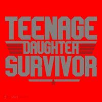 Teenage Daughter Survivor Funny Parent Gift Santa Hat thumb 1