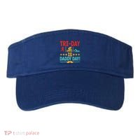 Triathlon Dad Swim Bike Run Triathlete Funny Iron Father Great Gift Visor thumb 0
