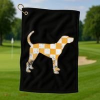 Tennessee Dog Sport Lovers Golf Towel thumb 1
