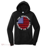 This Democrat Supports Liz Cheney Republican Trendy Gift Women's Hoodie thumb 0