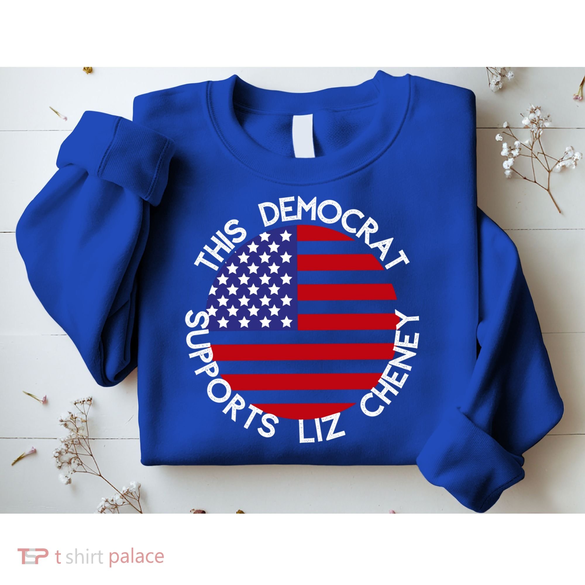 This Democrat Supports Liz Cheney Republican Trendy Gift Sweatshirt