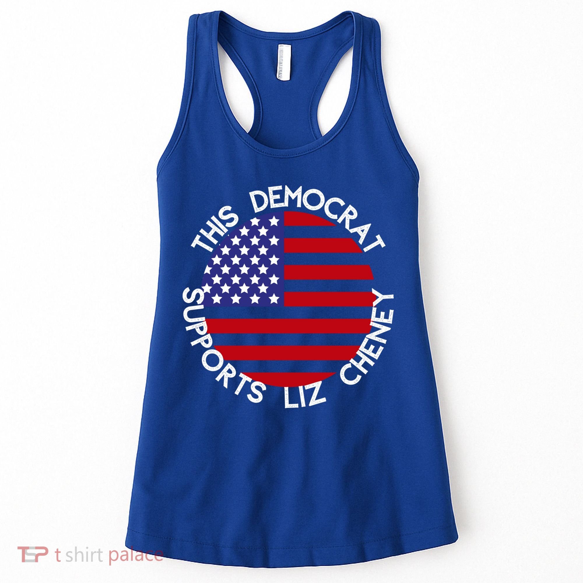 This Democrat Supports Liz Cheney Republican Trendy Gift Women's Tank Top