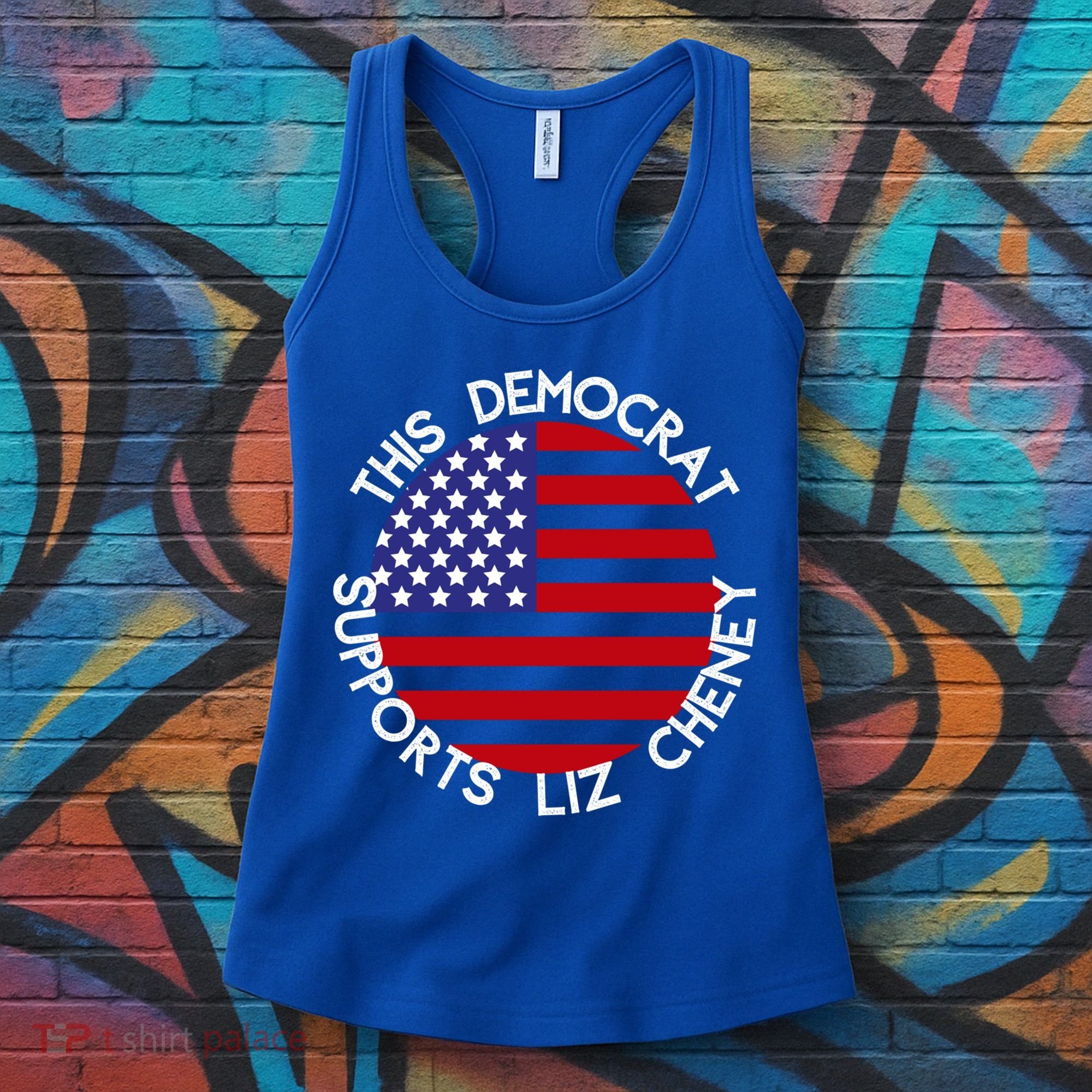 This Democrat Supports Liz Cheney Republican Trendy Gift Women's Tank Top