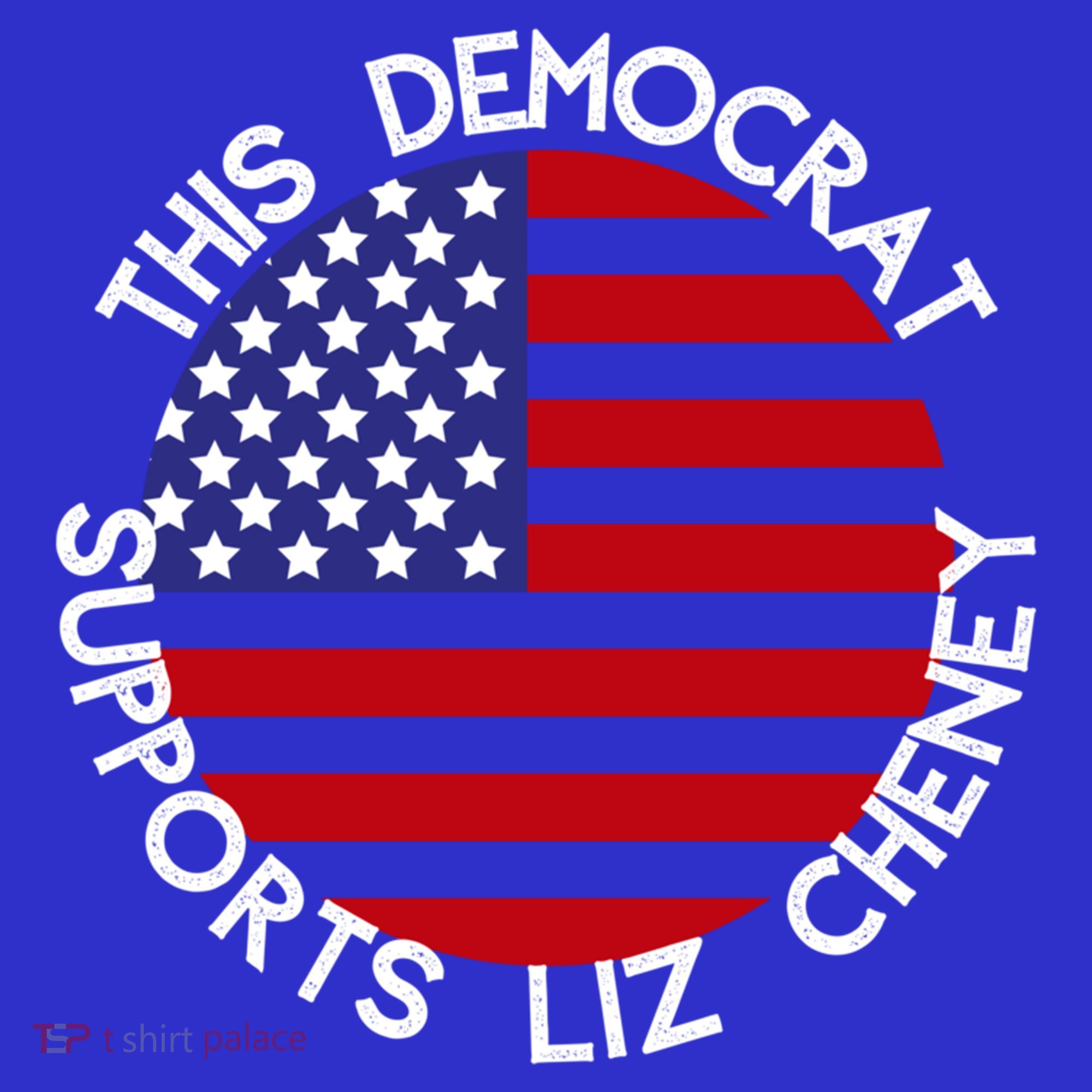 This Democrat Supports Liz Cheney Republican Trendy Gift Women's Tank Top