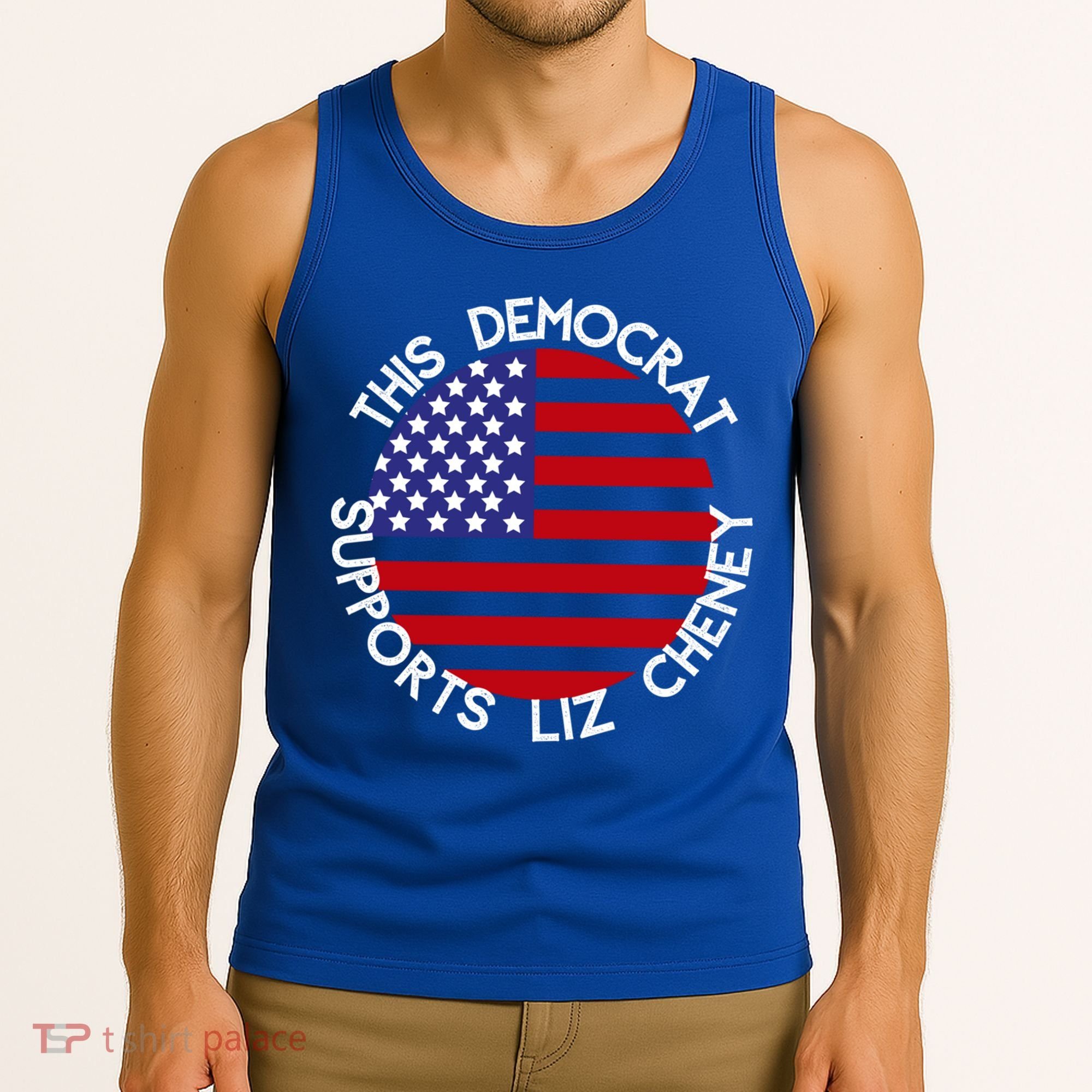 This Democrat Supports Liz Cheney Republican Trendy Gift Tank Top