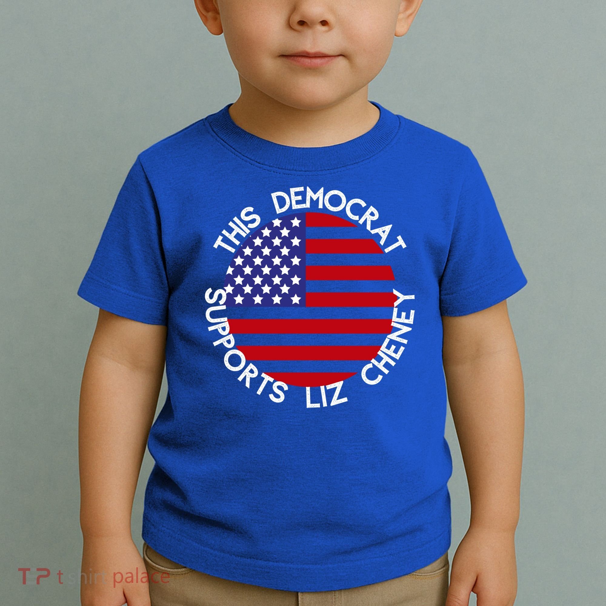 This Democrat Supports Liz Cheney Republican Trendy Gift Toddler T-Shirt