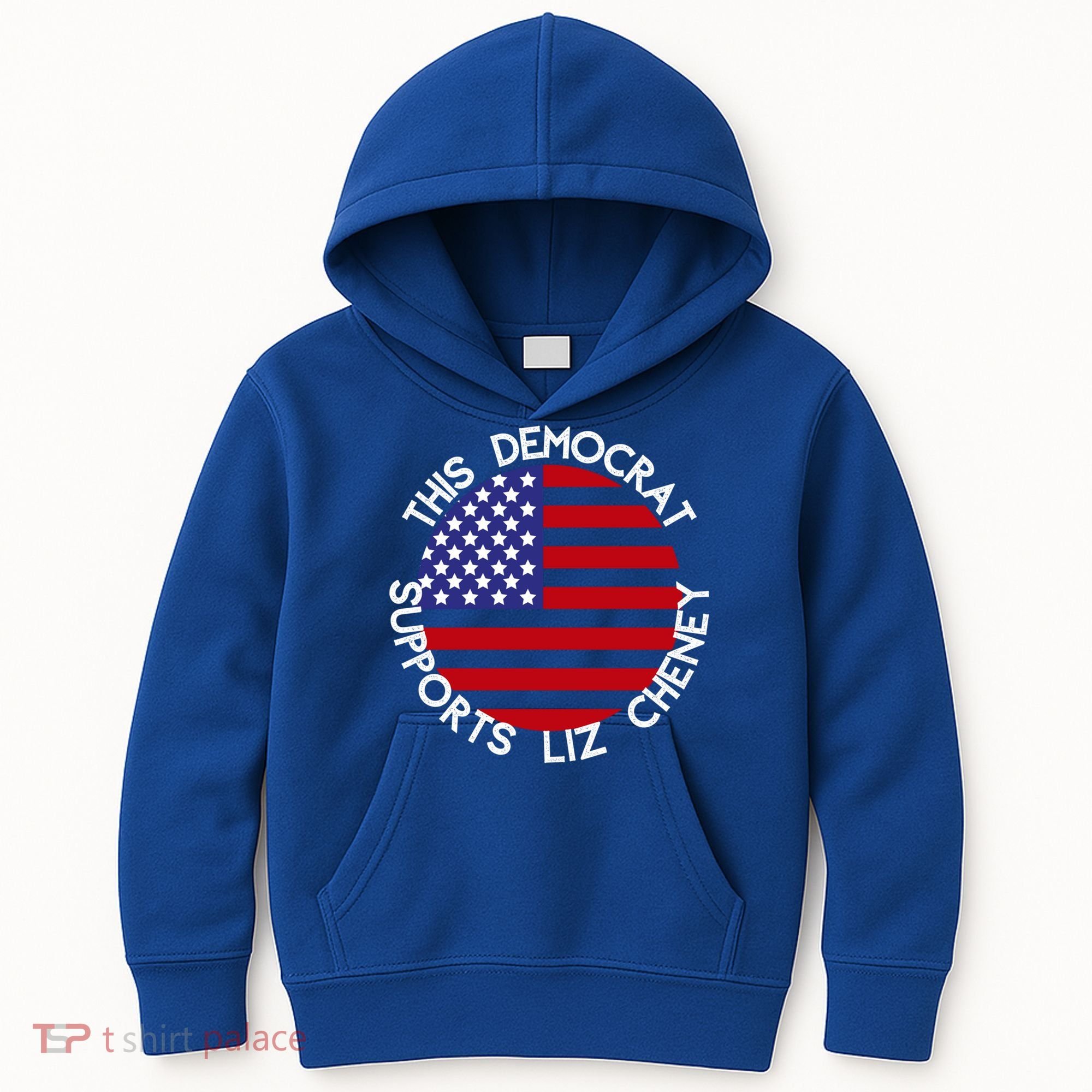 This Democrat Supports Liz Cheney Republican Trendy Gift Kids Hoodie