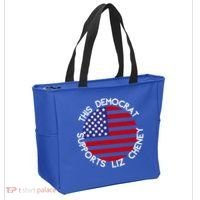 This Democrat Supports Liz Cheney Republican Trendy Gift Tote Bag thumb 2