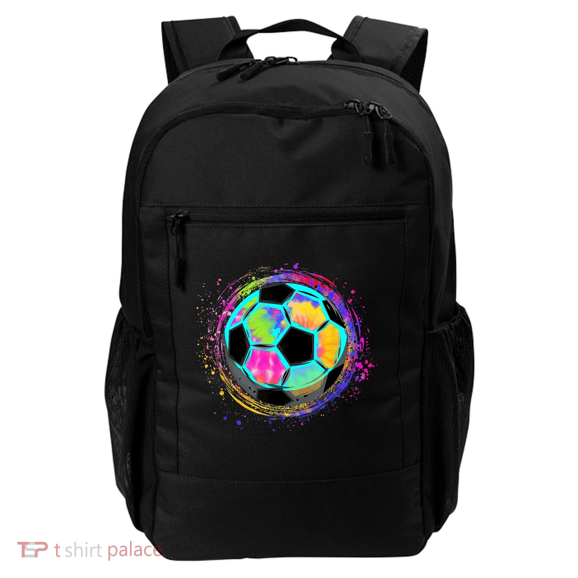 Tie Dye Soccer Ball For All Soccer Lovers Backpack