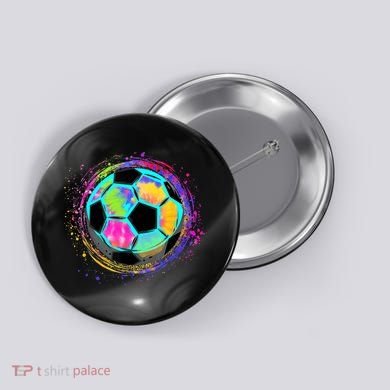 Tie Dye Soccer Ball For All Soccer Lovers Button