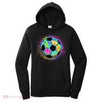 Tie Dye Soccer Ball For All Soccer Lovers Women's Hoodie thumb 0
