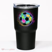 Tie Dye Soccer Ball For All Soccer Lovers Tumbler thumb 0