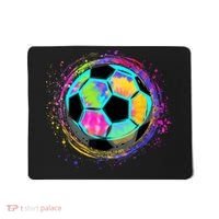 Tie Dye Soccer Ball For All Soccer Lovers Mousepad thumb 0