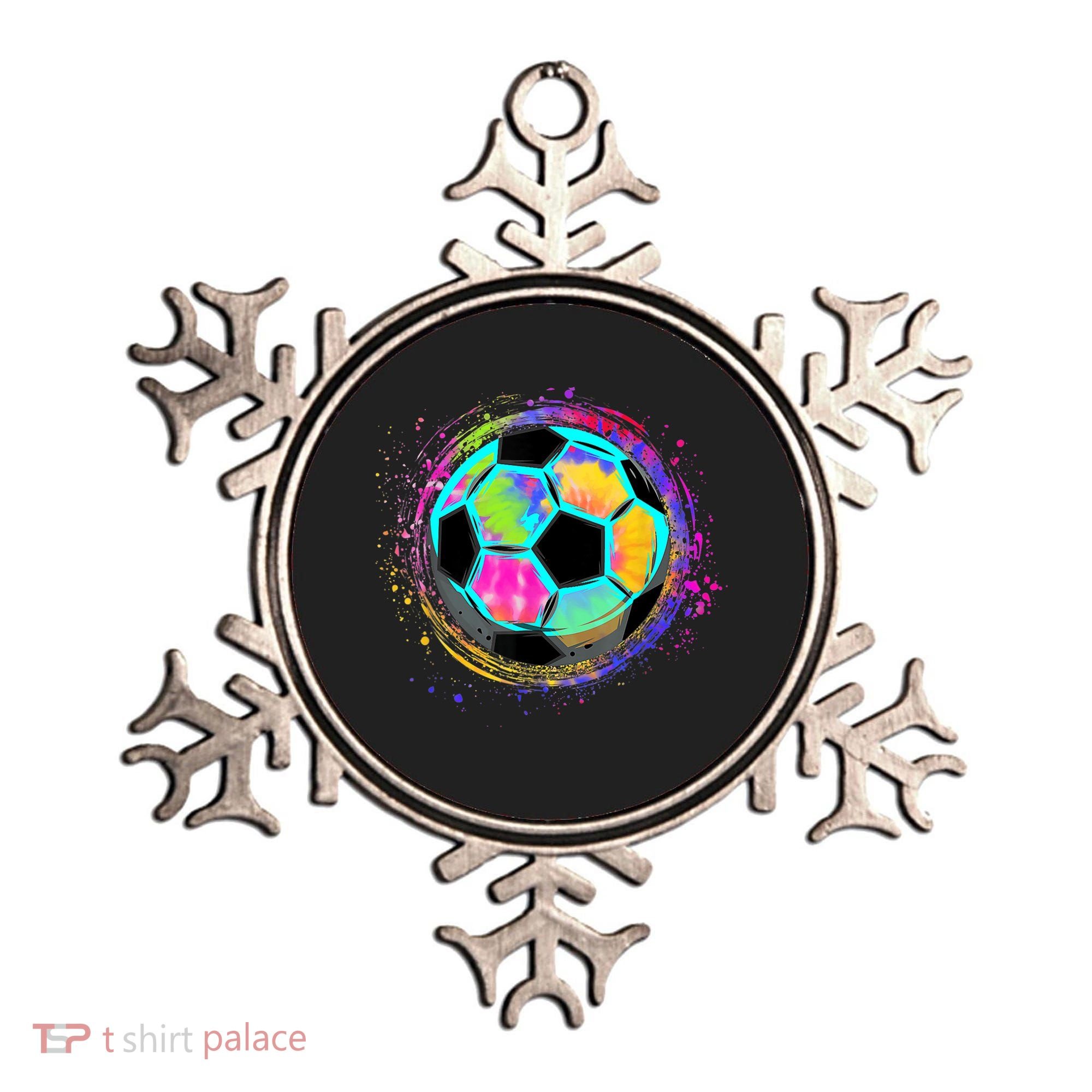 Tie Dye Soccer Ball For All Soccer Lovers Ornament