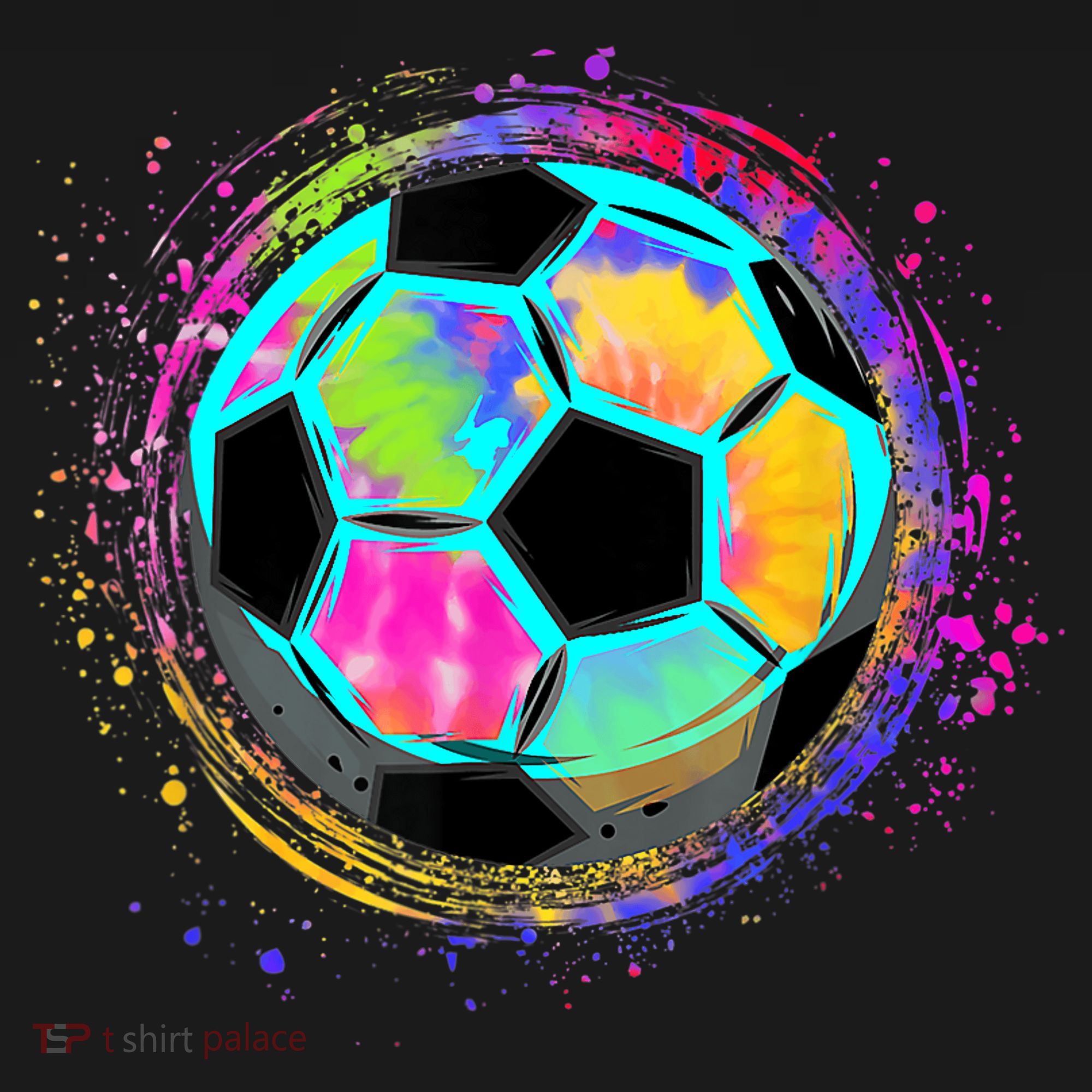 Tie Dye Soccer Ball For All Soccer Lovers Women's Tank Top