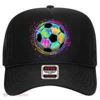 Tie Dye Soccer Ball For All Soccer Lovers Hat thumb 0