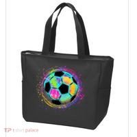 Tie Dye Soccer Ball For All Soccer Lovers Tote Bag thumb 3